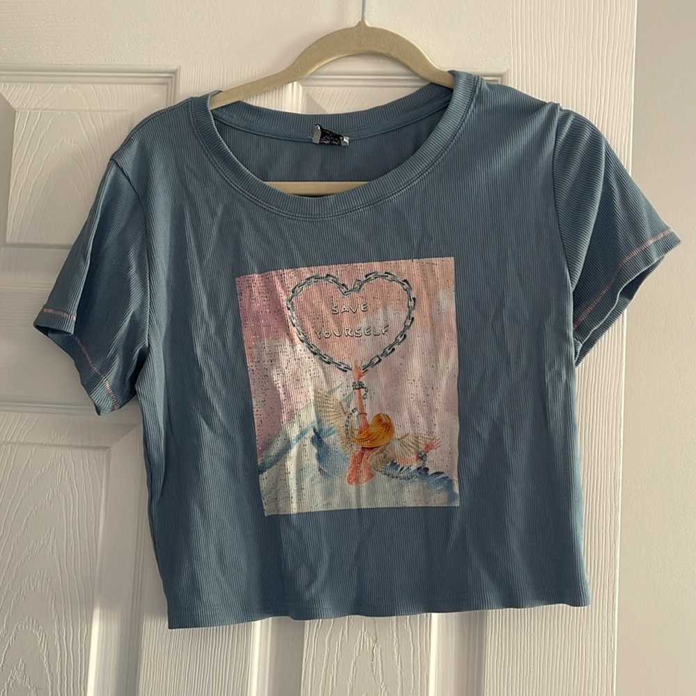 Boys Lie Cropped T-shirt